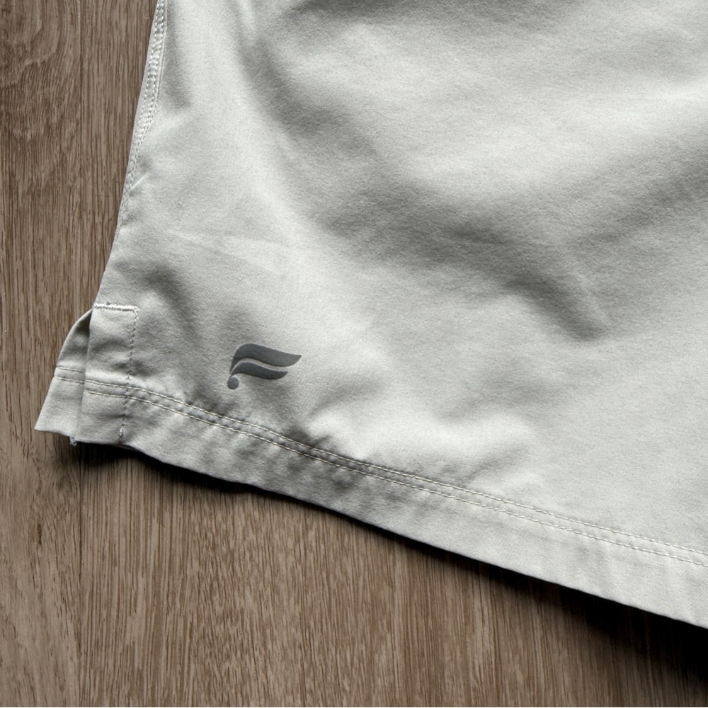 Fabletics Light Gray Active Shorts Fundamental Sh… - image 3